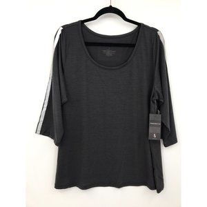 Torrid Dark Gray Long Sleeve Tee